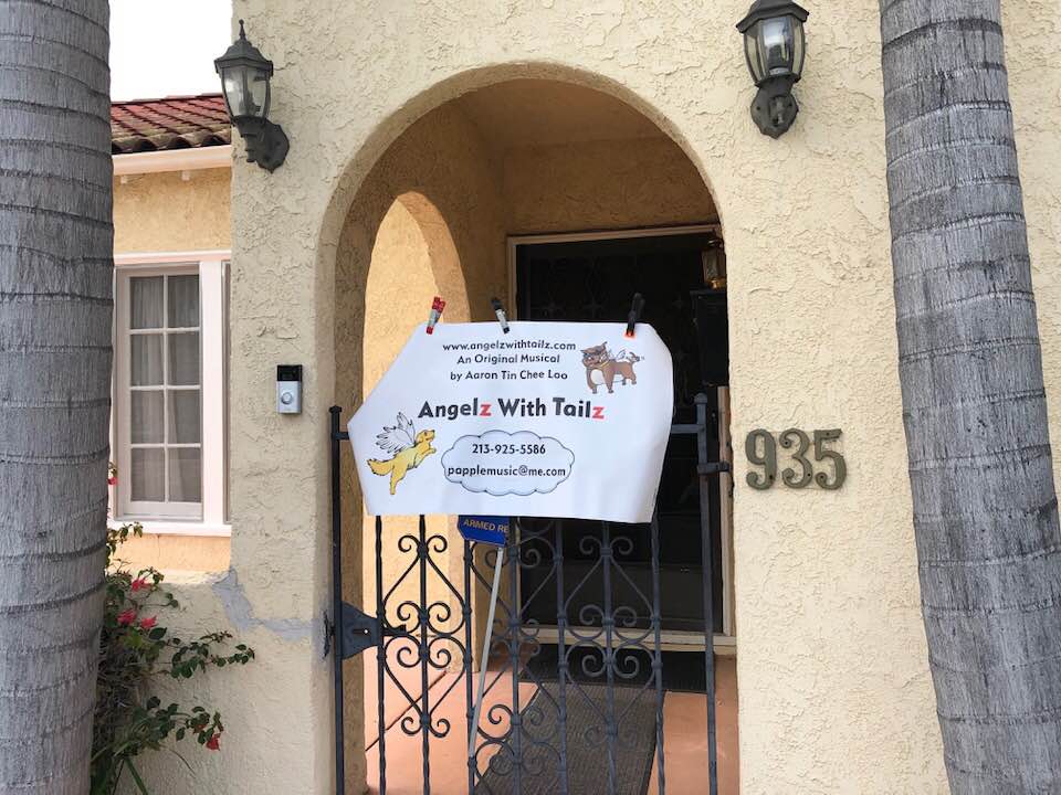 The LA home where "Angelz with Tailz" was born.